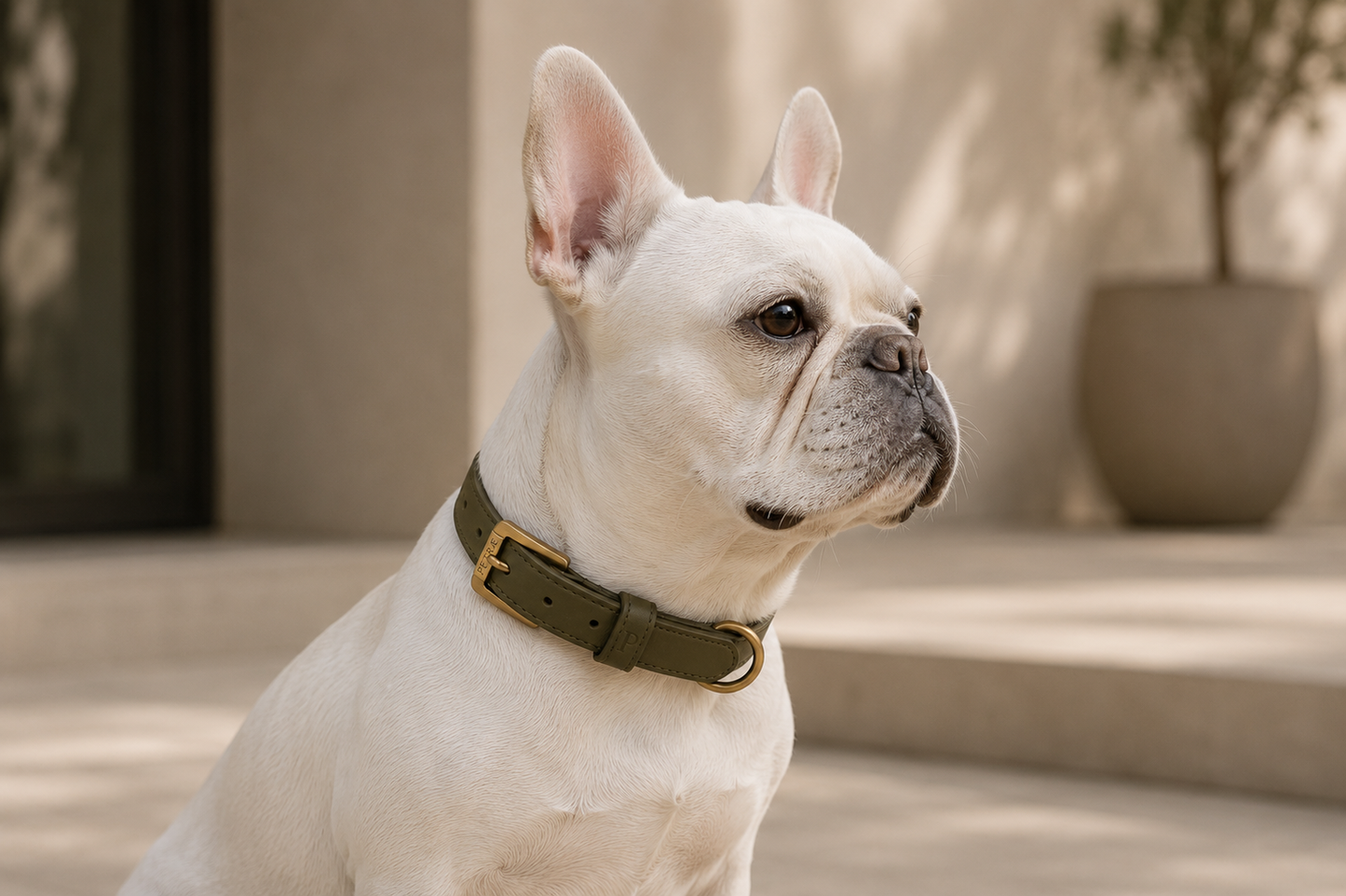 Petrae Signature Collar - Olive Green